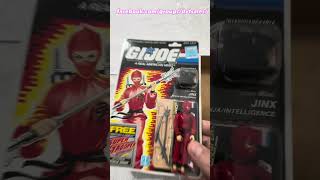 Unboxing Rare Vintage GI Joe Jinx MOC shorts [upl. by Aidam6]