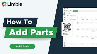 How To Add Parts  CMMS Tutorial [upl. by Hodess]