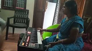 Taanivi teeralede song playing keyboard plz like and subscribe🙏 [upl. by Sivie]