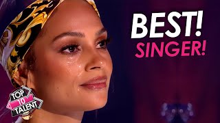 TOP 5 Best Singers On Britains Got Talent ALL TIME [upl. by Yrac]