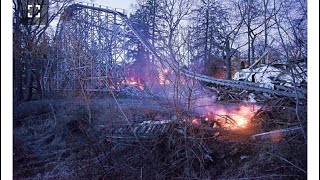 Conneaut Lake Park Blue Streak Fire Rip Conneaut Lake Park 18922022 [upl. by Braeunig]