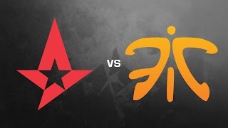 Astralis vs Fnatic  Gruppe A IEM Katowice 2017 [upl. by Nhguavad]