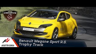 Assetto Corsa  Renault Megane Sport RS Trophy Track  Gunma Gunsai Touge  LINKS [upl. by Elleivad]