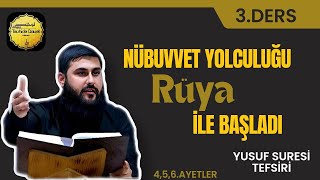 Yusuf Suresi 3 Ders  Nübüvvet Yolculuğu Rüya İle Başladı [upl. by Clea]