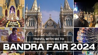 Bandra Fair  Mount Mary Bandra 2024 😍 [upl. by Gravante]