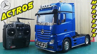 Uzaktan Kumandalı Tır Toplama   114 Tamiya Mercedes Actros  Part 2 [upl. by Suehtomit854]