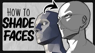 How to SHADE FACES  Tutorial  DrawlikeaSir [upl. by Willner]