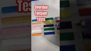 Tension Tests are important for embroidery machines ricoma embroidery mightyhoops [upl. by Audie]