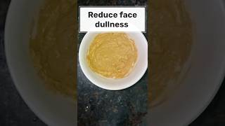 Reduce face dullness  Home made remedy  diy skincare shorts youtubeshorts beautywithsimran [upl. by Ferino]