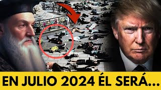 ¿Las PREDICCIONES de NOSTRADAMUS Sobre DONALD TRUMP se Harán REALIDAD en 2024 [upl. by Burrton]