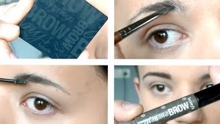 Tuto  2 façons de maquiller ses sourcils ♥ [upl. by Rawdan]