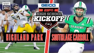 Highland Park TX vs Southlake Carroll TX Football  ESPN Broadcast Highlights [upl. by Akram]