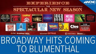 Broadway classics newcomers in Blumenthal Performing Arts season [upl. by Hunfredo381]