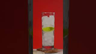 Vodka Tonic Cocktail Slow Motion [upl. by Otreblaug]