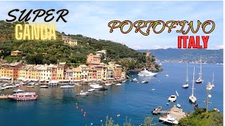 4K  Portofino Italy  Walking Tour [upl. by Eelarat]