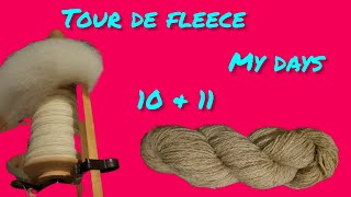 TOUR de FLEECE 2024 My Days 10 amp 11 [upl. by Ahsiat]