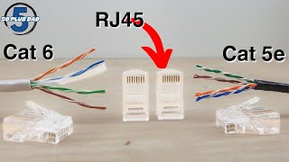 How to Make Network Cables using RJ45 Connectors [upl. by Letnahc332]