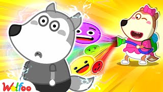 Dont Stole Wolfoos Emotions  Funny Stories for Kids About Emotions 🤩 WolfooCanadaKidsCartoon [upl. by Judon60]