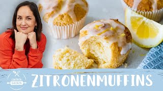 Zitronenmuffins super saftig🧁🍋 – Mit viel Zitronensaft Einfach gut 😋🙌🏻 I Einfach Backen [upl. by Jimmy]