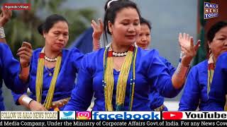 Another Amazing Group Dance  Ngomdir Village West Siang District Arunachal Pradesh [upl. by Naitsirt]