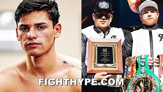 BREAKING RYAN GARCIA SPLITS WITH CANELO TRAINER EDDY REYNOSO ANNOUNCES NEW TRAINER JOE GOOSSEN [upl. by Ayerf690]