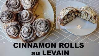 Cinnamon Rolls au levain cest génial [upl. by Damicke]