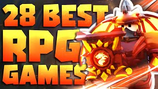 Top 28 Roblox RPG Games to play Roblox Roleplay Games [upl. by Kreiker]