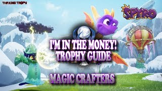 Spyro The Dragon Reignited  Magic Crafters Worlds  All GemsDragonsEggs  Im in the Money [upl. by Anilave]