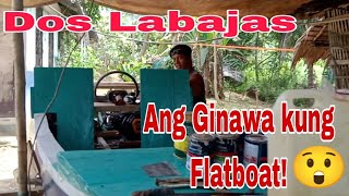 Mukhang Sports Car na Ang Flatboat ni Kafishdashortsboat making [upl. by Lleroj376]