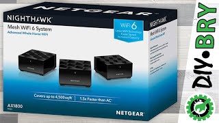 Netgear Nighthawk Mesh WIFI 6  Installation and Review  Getting Ready for Fiber [upl. by Kola143]