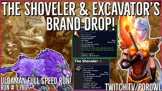 WoW Gold Farm  The Shoveler amp Excavators Brand Drop  Uldaman Full Speed Run  Run 1763 [upl. by Tsirc697]