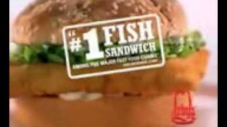 Arbys Fish Sandwich Commercial [upl. by Cirri]