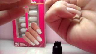 Tutorial Unhas postiças [upl. by Hakilam173]