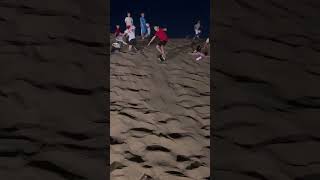 Dubai  sandboarding  desertsafari [upl. by Boot]