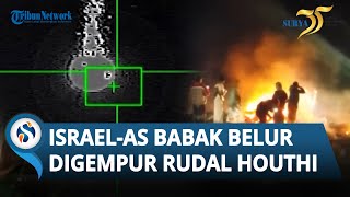 ASIsrael BABAK BELUR Pangkalan Terbesar Zionis Digempur Rudal Houthi Drone Amerika Dijatuhkan [upl. by Adnarahs]