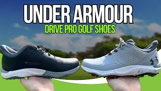 Under Armour Drive Pro Golf Shoe Review [upl. by Lynnell]