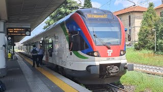 TRENI sulla MILANO  GALLARATE  Stazioni di Rho Fiera Milano amp Gallarate [upl. by Goldner5]