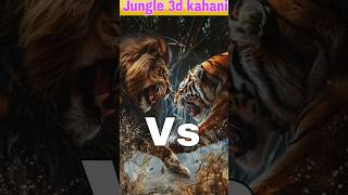 Do Sher Bhai ki shaktiya jalim bagh animals trending animalstories shorts [upl. by Gnol]