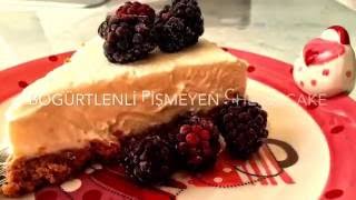 Bogurtlenli Pismeyen Cheesecake [upl. by Locin986]