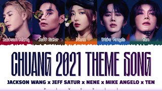 【JACKSON WANG x JEFF SATUR x NENE x MIKE ANGELO x TEN】 CHUANG 2021 THEME SONG [upl. by Hazrit]