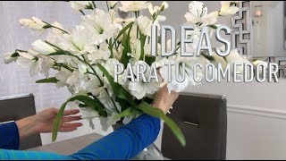 IDEAS PARA DECORAR TU COMEDOR 2019DIY DECORACIONDECORACIONES [upl. by Delcine]