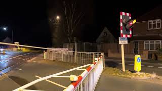 Haxby Road Level Crossing North Yorkshire Saturday 02032024 [upl. by Adena]