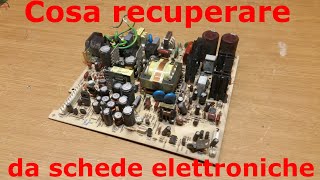 Cosa vale la pena recuperare da schede elettroniche [upl. by Alain701]