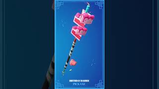 Fortnite Pickaxe  Birthday Basher  Rare ⛏ [upl. by Stouffer]