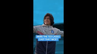 were the Ted Lasso cast actually that nice Cristo Fernandez answers [upl. by Sutsugua688]