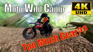 Moto Wild Camp Too Much Gear [upl. by Senior307]