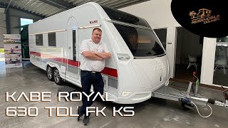 Kabe Royal 630 TDL FK KS Modell 2022Wintertaugliches Wohnmobil aus Schweden [upl. by Bale]