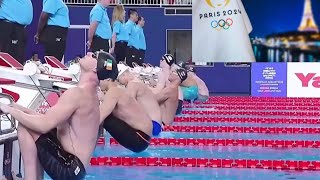 FINAL RELEVOS 4x100 Esyilos MUNDIAL Natación DOHA 2024 😎TREPIDANTE [upl. by Anelehs]