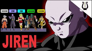 Niveles de Poder en Cifras La SAGA de Jiren  Dragon Ball Super [upl. by Laet]