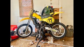 I bought a 500 Suzuki RM125 Dirt Bike  Will it Run Iconic 1981 RM125X [upl. by Tawnya]